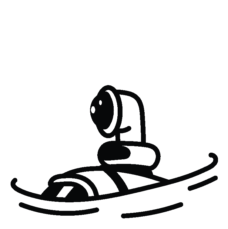 Animated submarine